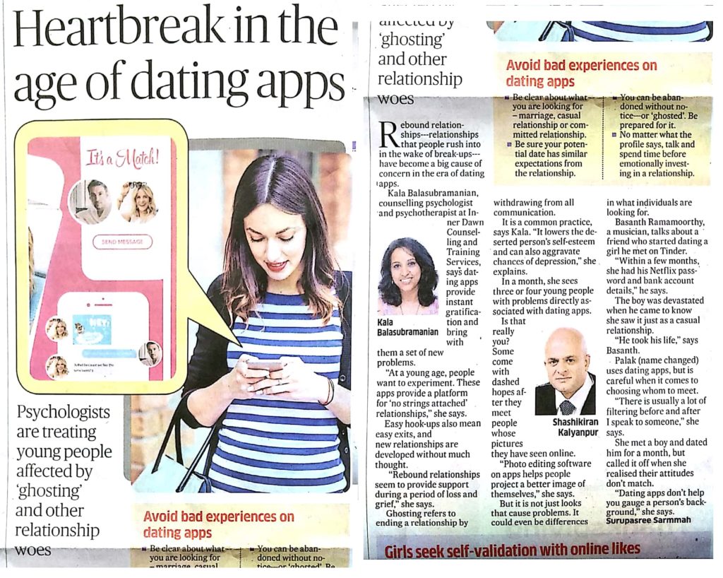 Heart Breaks in the Age of Dating apps