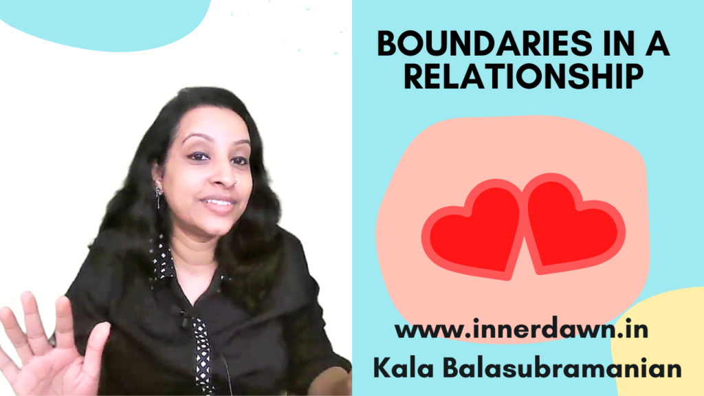 Boundaries of a relationship