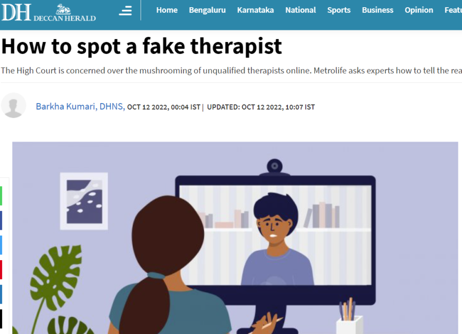 how to spot a fake therapist DH | Inner Dawn Counselling